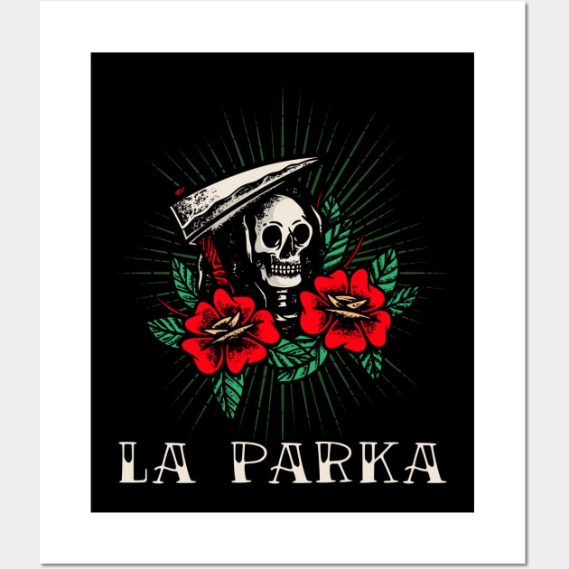 La Parka Wall Art by Vintage Oldschool Apparel 